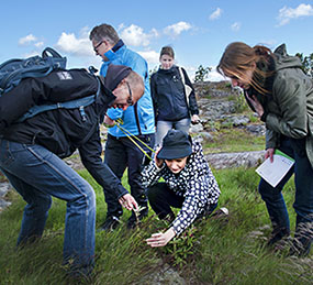 Jenni Haukio är beskyddare för den finska naturens dag